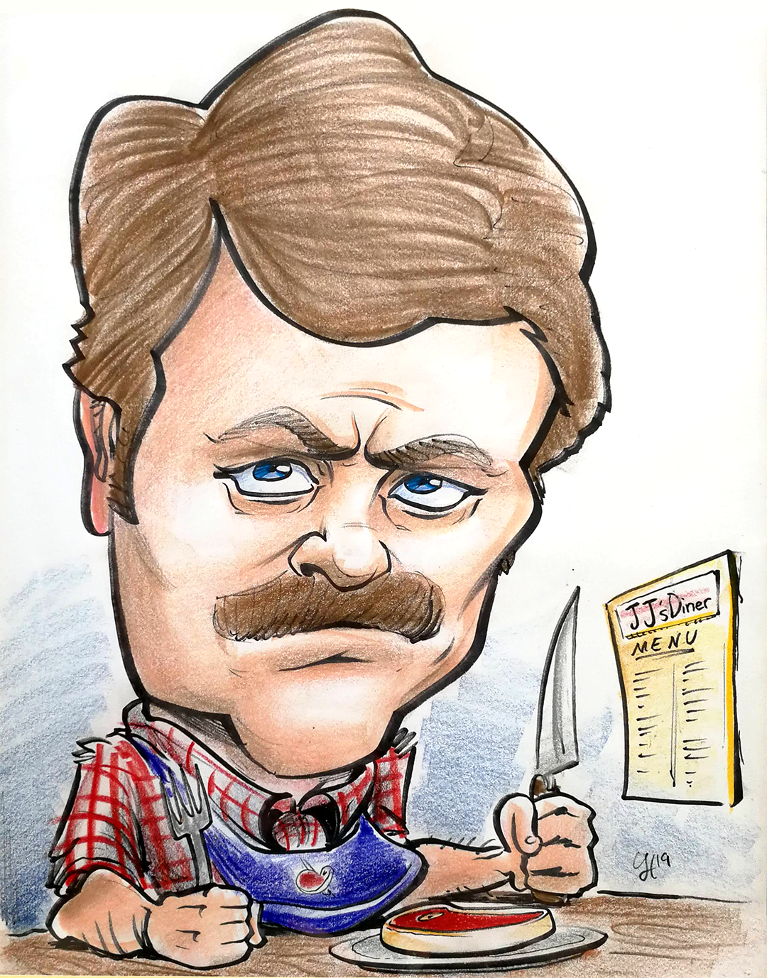 Caricatures link